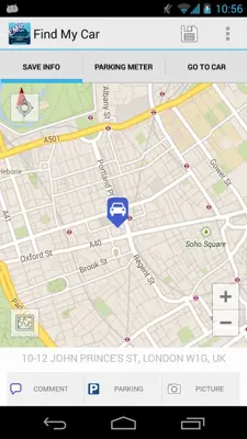 Where Did I Park? android App screenshot 2